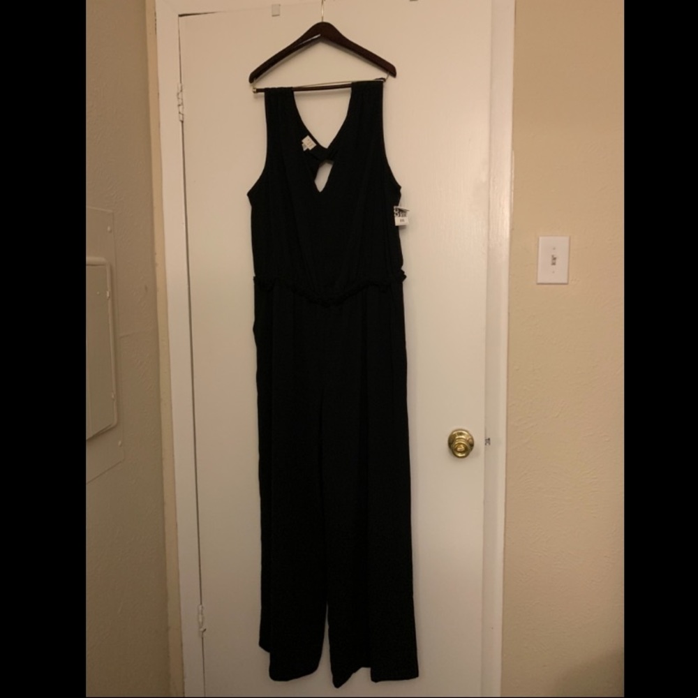 Black jumpsuit